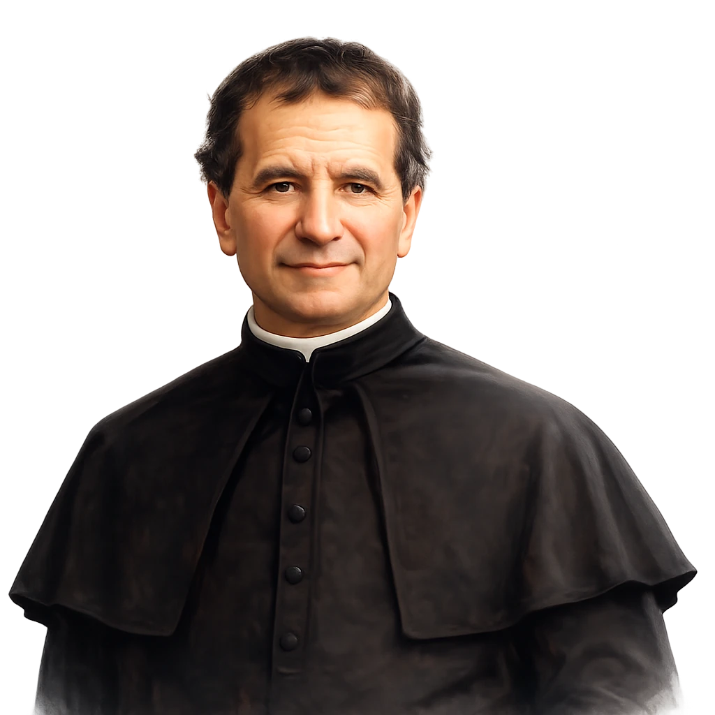 Retrato de San Juan Bosco